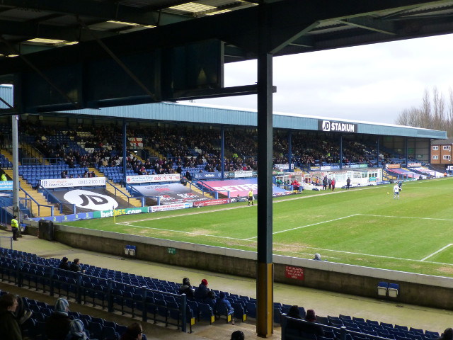 The Main Stand During the Match